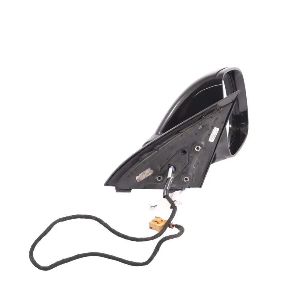 7L Wing Mirror Heated Power Fold Left N/S Black Magic Pearl - C9Z VW Touareg - SKU RHD-7L6857508GQ-BLM - Part number 7L6857508GQ