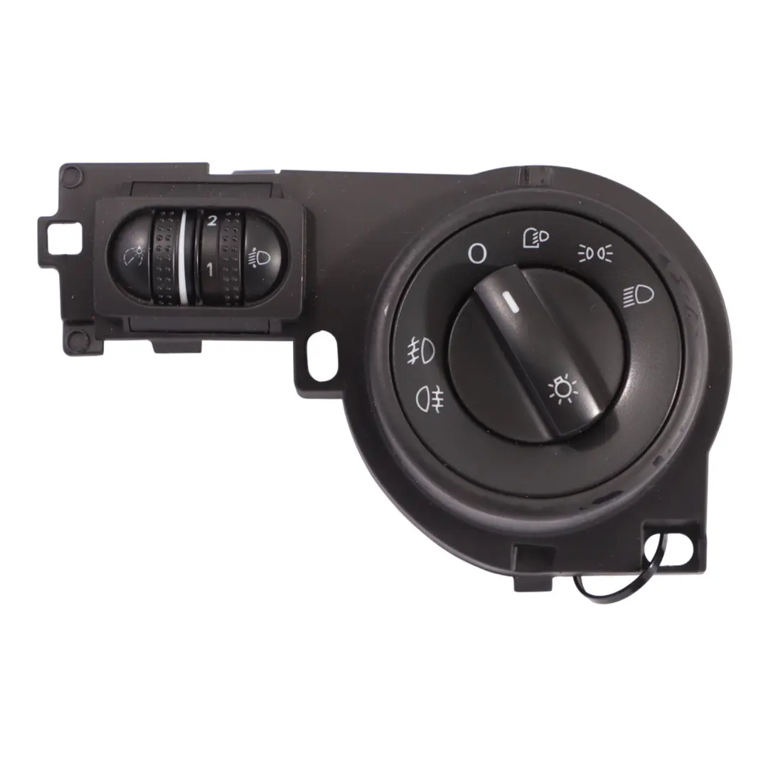 Volkswagen Touareg 7L Light Headlight Fog Control Switch Panel - SKU RHD-7L6858903AT - Part number 7L6858903AT