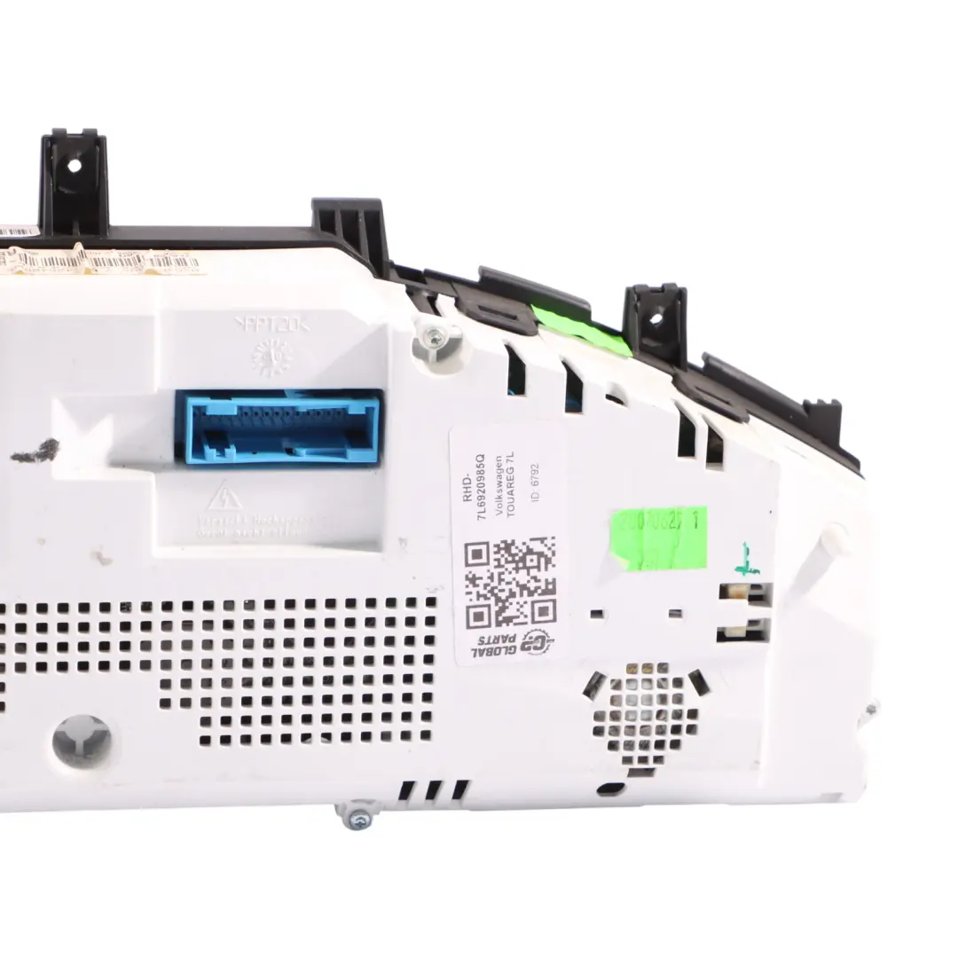 7L Instrument Cluster Speedo Clocks Diesel Automatic to VW Touareg with Part number 7L6920985Q VW Touareg 7L Instrument Cluster Speedo Clocks Diesel Automatic - SKU RHD-7L6920985Q - Part number 7L6920985Q