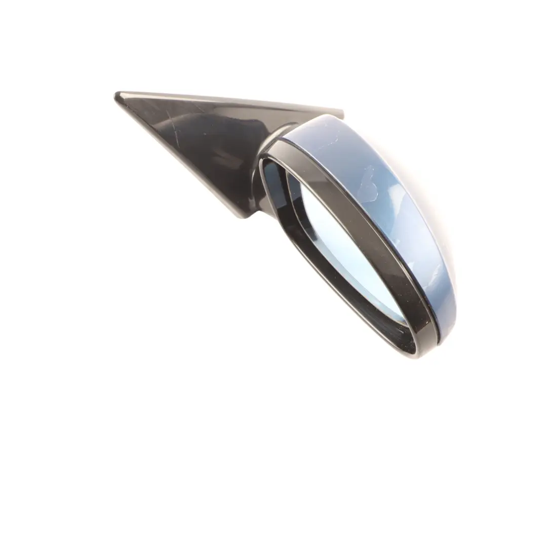 BMW E90 M Sport Shadow Line Heated Right O/S Wing Mirror Le Mans Blue - 381 - SKU RHD-8046428-LMB - Part number 8046428