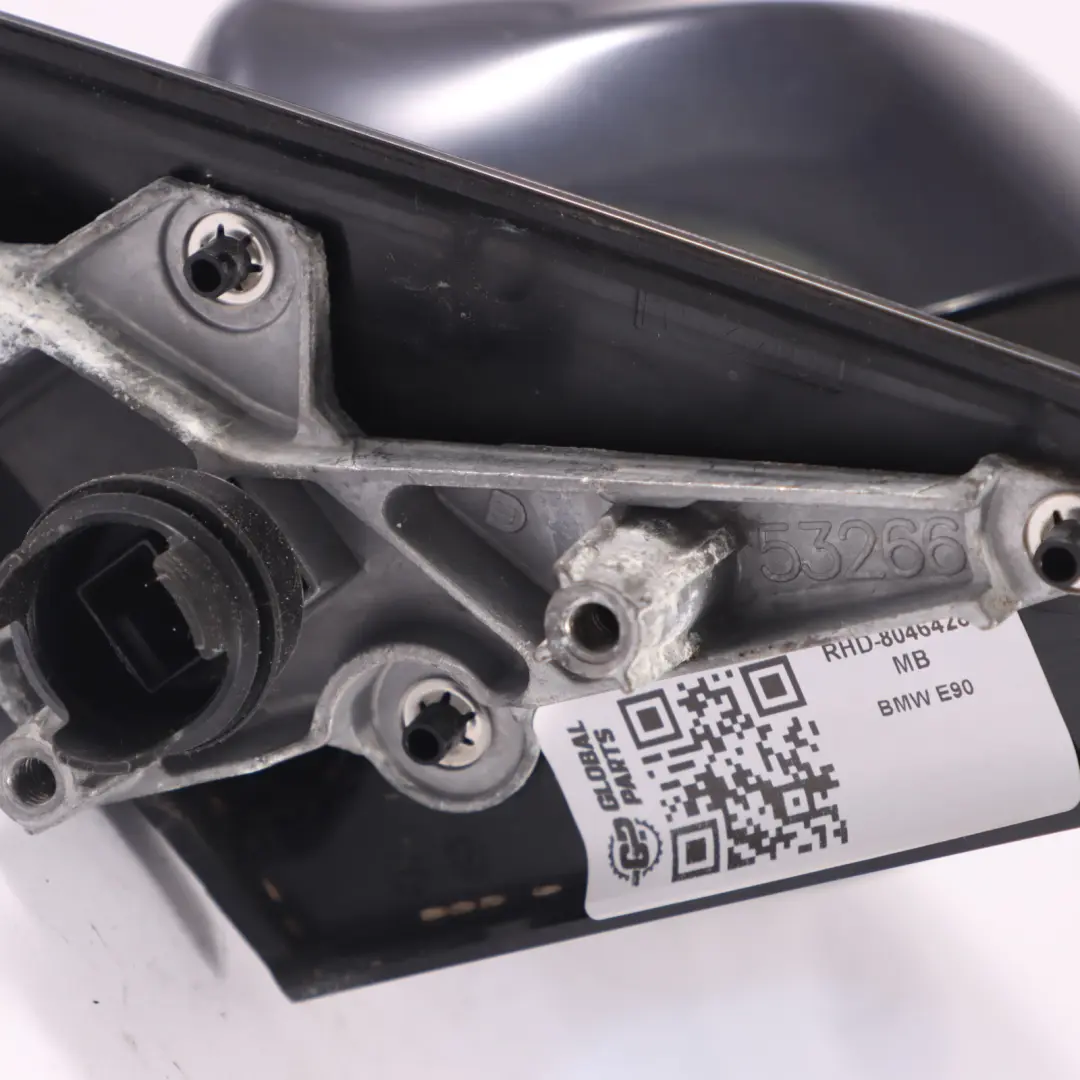 Wing Mirror BMW E90 E91 M Sport High Gloss Heated Right Monaco Blue - A35 to with Part number 8046428 Wing Mirror BMW E90 E91 M Sport High Gloss Heated Right Monaco Blue - A35 - SKU RHD-8046428-MB - Part number 8046428