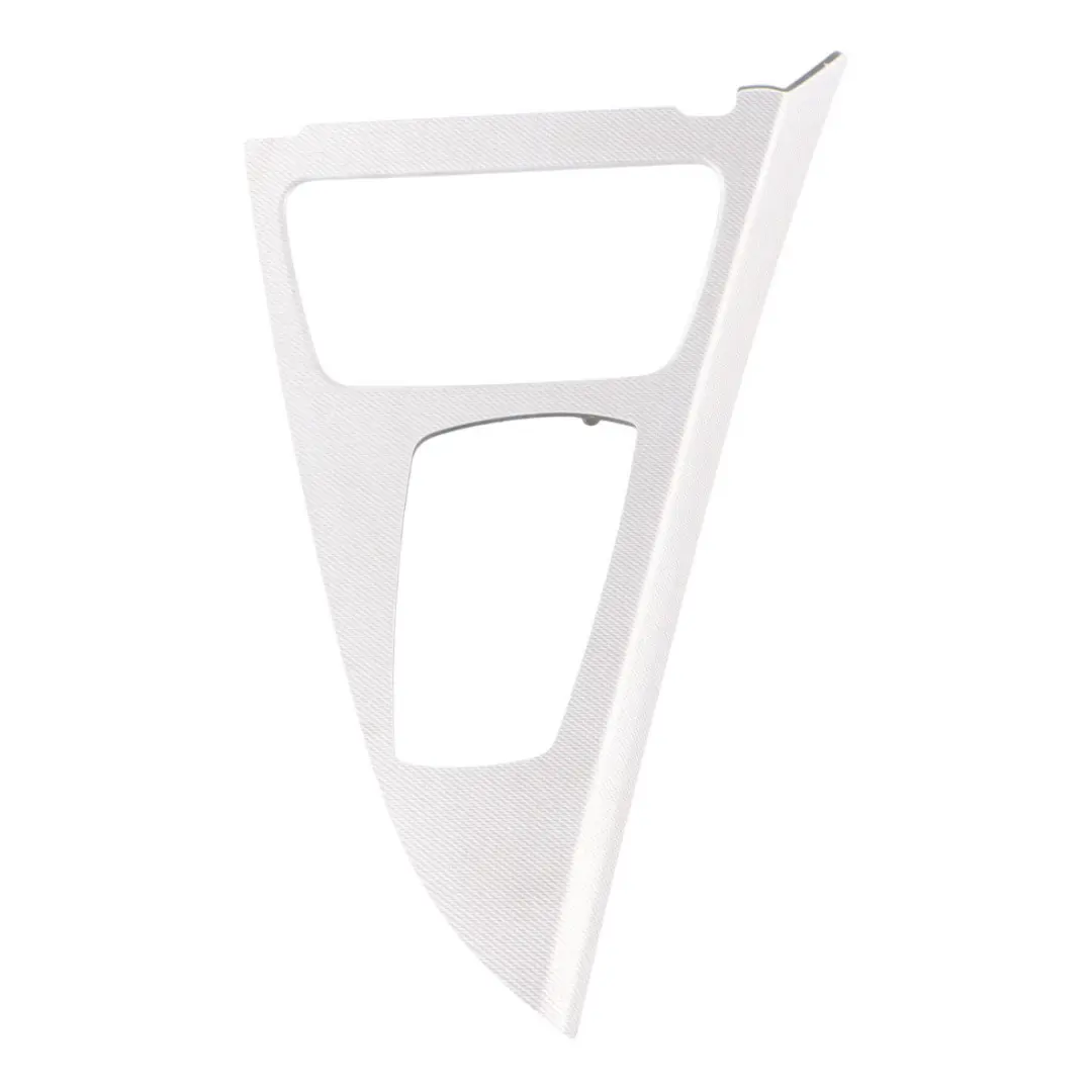 Centre Console Cover BMW F06 F13 Cup Holder Trim Panel Frame Aluminium Hexagon to with Part number 8052346 Centre Console Cover BMW F06 F13 Cup Holder Trim Panel Frame Aluminium Hexagon - SKU rhd-8052346 - Part number 8052346