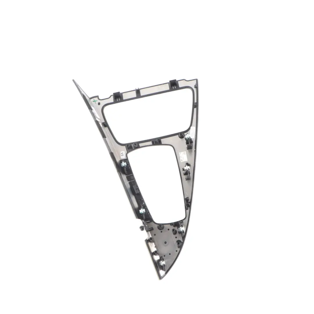 Centre Console Cover BMW F06 F13 Cup Holder Trim Panel Frame Aluminium Hexagon to with Part number 8052346 Centre Console Cover BMW F06 F13 Cup Holder Trim Panel Frame Aluminium Hexagon - SKU rhd-8052346 - Part number 8052346