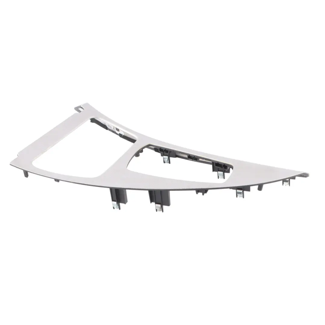 Centre Console Cover BMW F06 F13 Cup Holder Trim Panel Frame Aluminium Hexagon to with Part number 8052346 Centre Console Cover BMW F06 F13 Cup Holder Trim Panel Frame Aluminium Hexagon - SKU rhd-8052346 - Part number 8052346