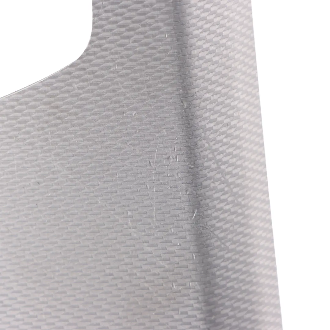 Centre Console Cover BMW F06 F13 Cup Holder Trim Panel Frame Aluminium Hexagon to with Part number 8052346 Centre Console Cover BMW F06 F13 Cup Holder Trim Panel Frame Aluminium Hexagon - SKU rhd-8052346 - Part number 8052346