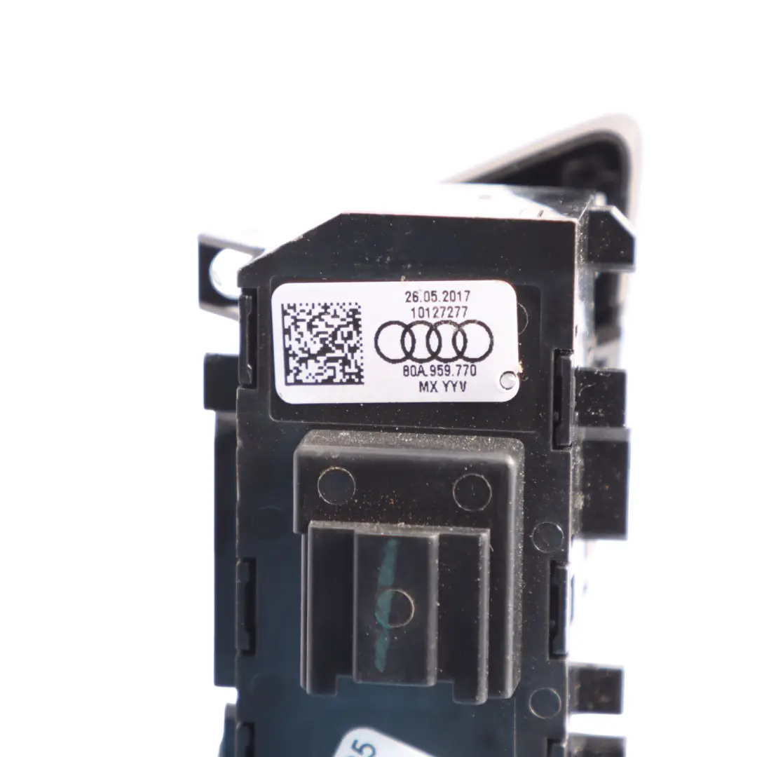 8Y Right O/S Memory Switch Seat Adjustment Panel to Audi SQ5 with Part number 80A959770 Audi SQ5 8Y Right O/S Memory Switch Seat Adjustment Panel - SKU RHD-80A959770 - Part number 80A959770