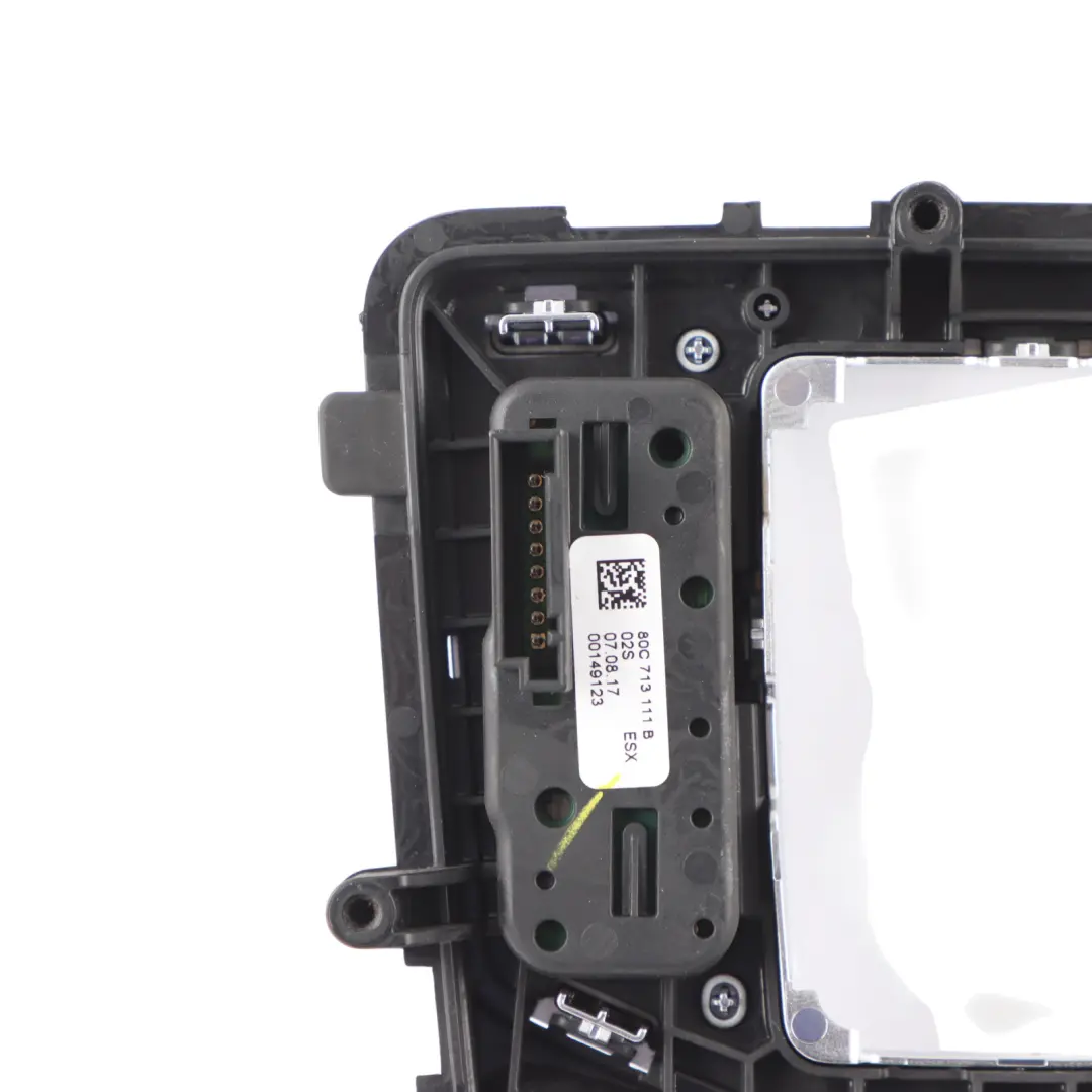 Audi Q5 FY Gear Shift Selector Cover Automatic Trim Frame - SKU RHD-80C713111B - Part number 80C713111B