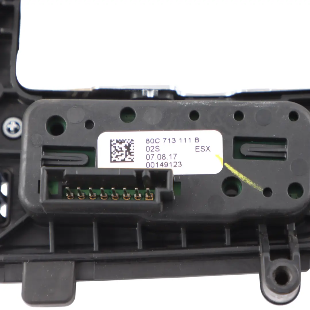 Audi Q5 FY Gear Shift Selector Cover Automatic Trim Frame - SKU RHD-80C713111B - Part number 80C713111B