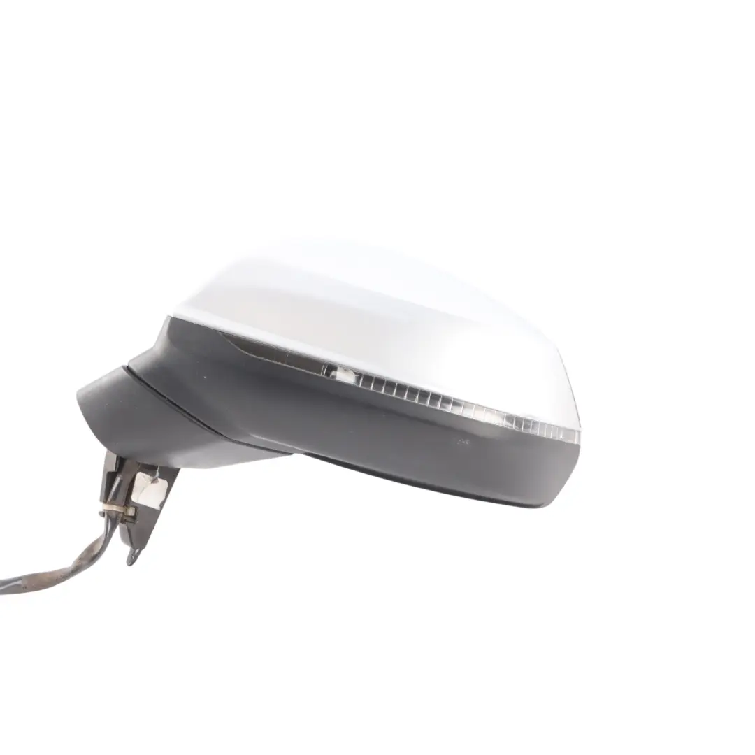 Audi Q5 FY Front Mirror Wing Electric Left N/S Door Aluminium - SKU RHD-80C857409C-ALU - Part number 80C857409C