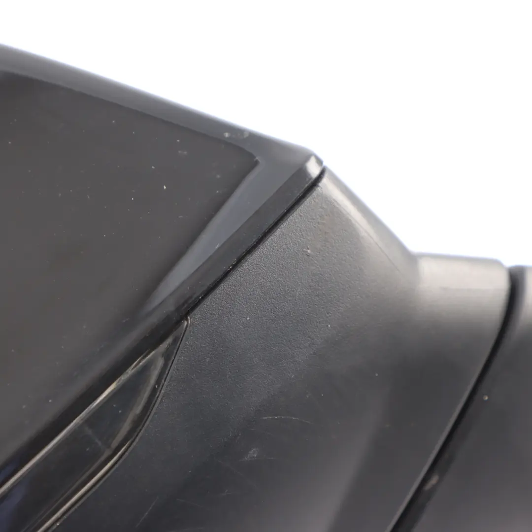 Audi Q5 FY Door Wing Mirror Heated Right O/S Mythical Black - Y9T - SKU RHD-80C857410C-MYB - Part number 80C857410C