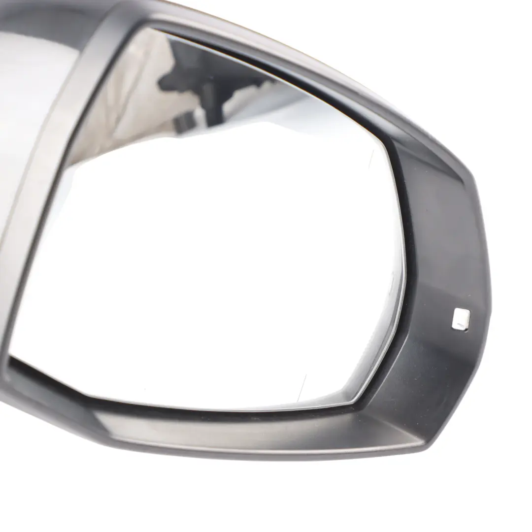 Audi Q5 FY Door Wing Mirror Heated Right O/S Mythical Black - Y9T - SKU RHD-80C857410C-MYB - Part number 80C857410C