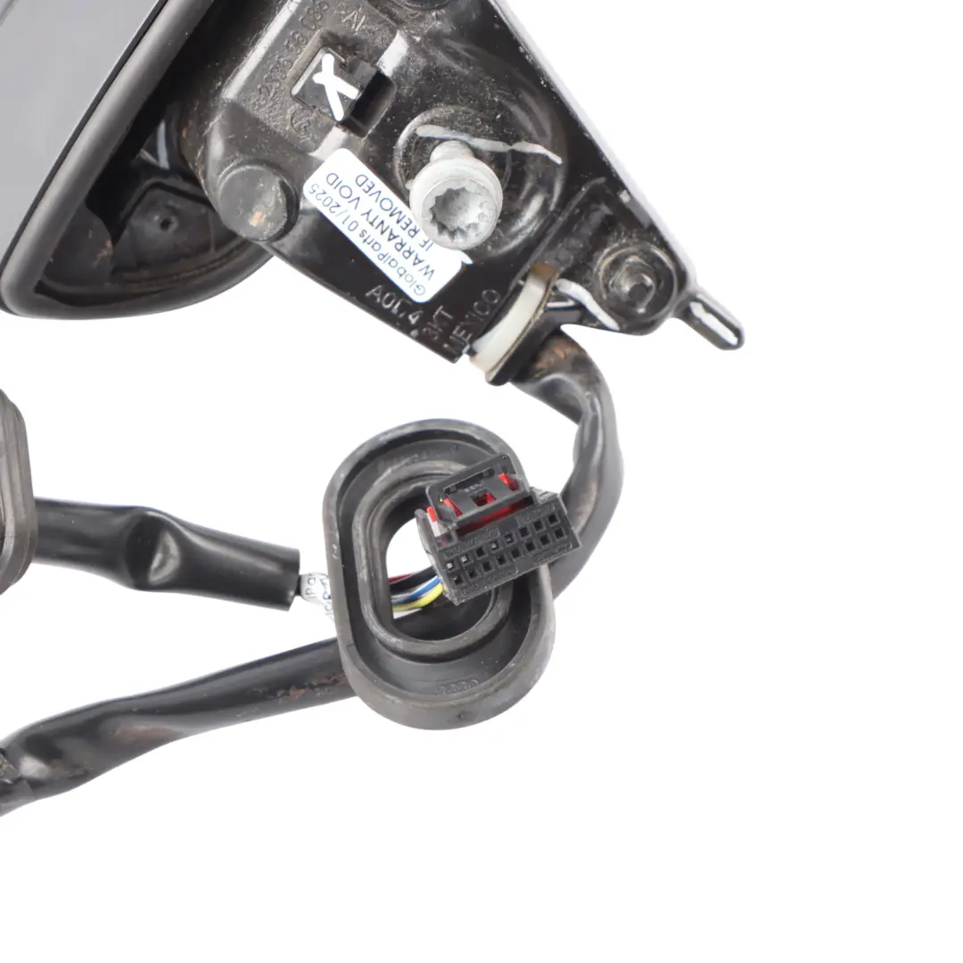 Audi Q5 FY Door Wing Mirror Heated Right O/S Mythical Black - Y9T - SKU RHD-80C857410C-MYB - Part number 80C857410C