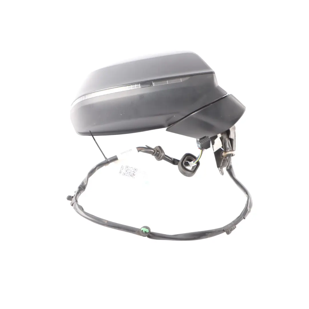 Audi Q5 FY Door Wing Mirror Heated Right O/S Mythical Black - Y9T - SKU RHD-80C857410C-MYB - Part number 80C857410C
