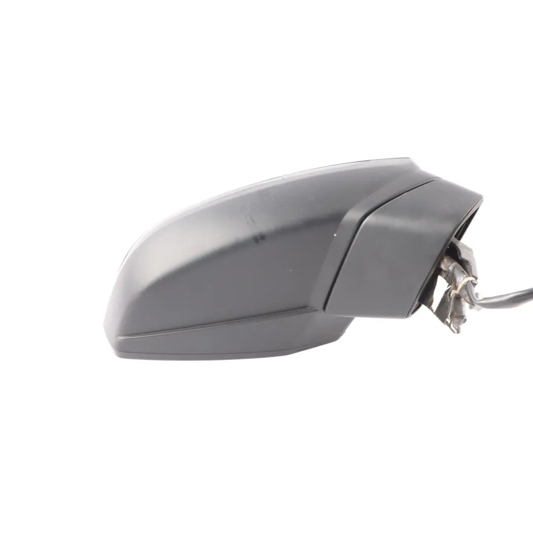 Audi Q5 FY Door Wing Mirror Heated Right O/S Mythical Black - Y9T - SKU RHD-80C857410C-MYB - Part number 80C857410C