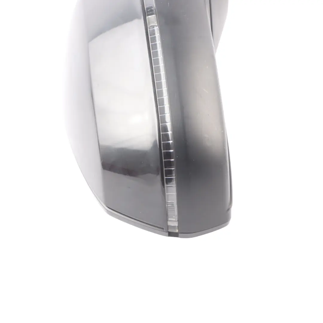 Audi Q5 FY Door Wing Mirror Heated Right O/S Mythical Black - Y9T - SKU RHD-80C857410C-MYB - Part number 80C857410C