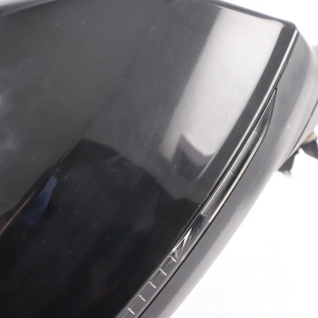 Audi Q5 FY Door Wing Mirror Heated Right O/S Mythical Black - Y9T - SKU RHD-80C857410C-MYB - Part number 80C857410C