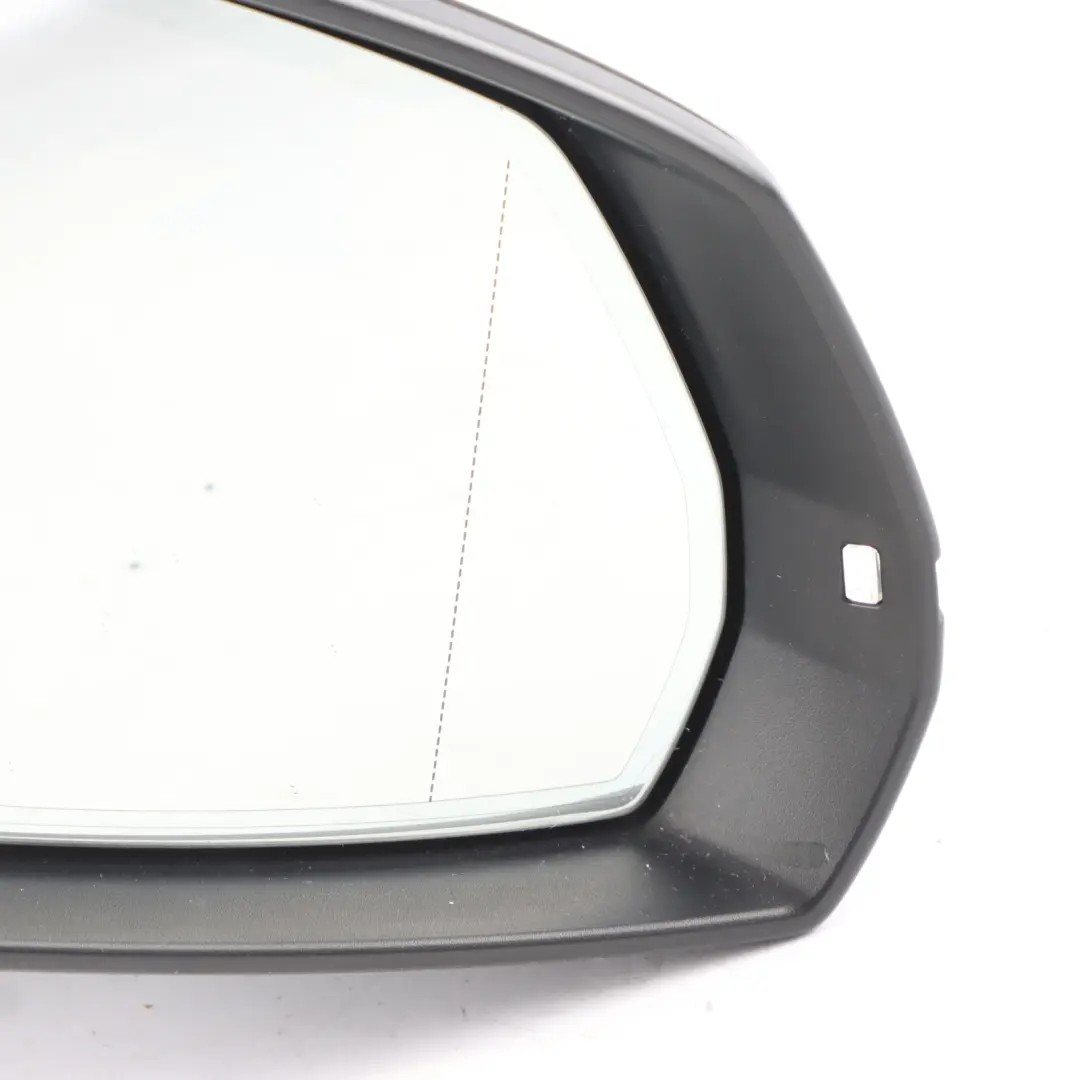 Audi SQ5 FY Front Mirror Wing Door Electric Right O/S Aluminium - SKU RHD-80C857410E-ALU - Part number 80C857410E