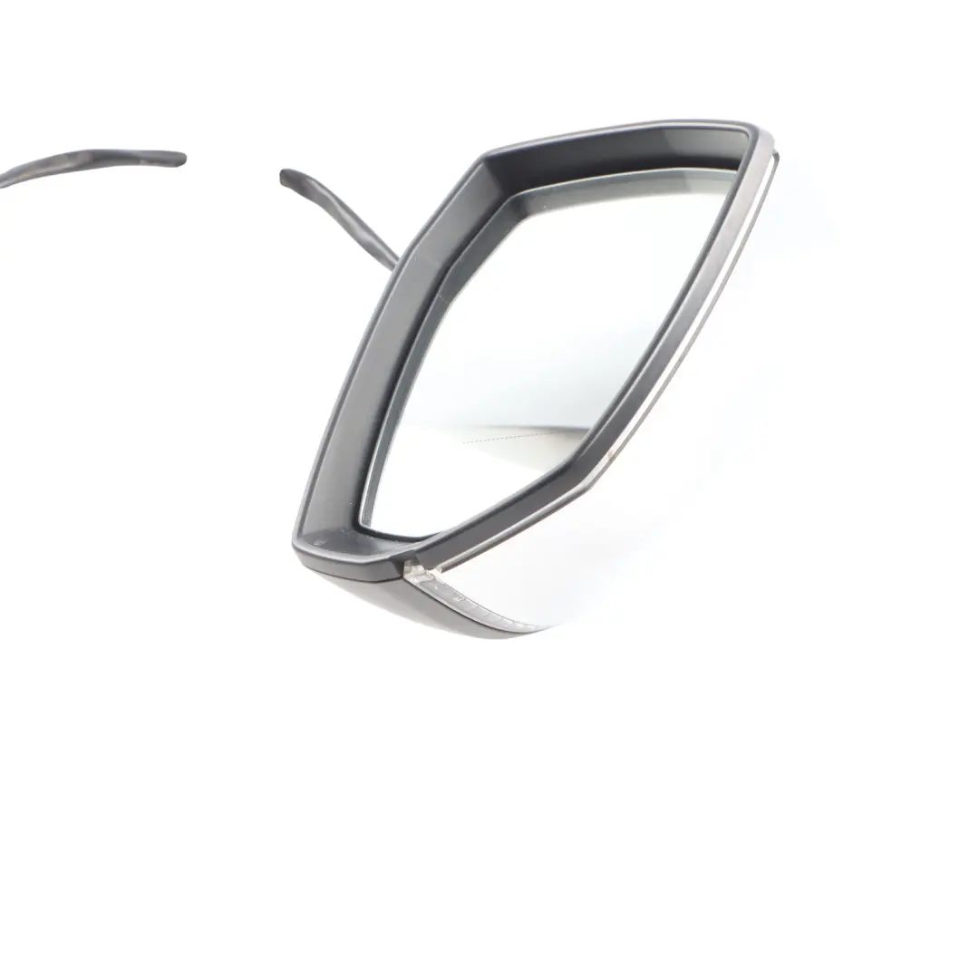 Audi SQ5 FY Front Mirror Wing Door Electric Right O/S Aluminium - SKU RHD-80C857410E-ALU - Part number 80C857410E