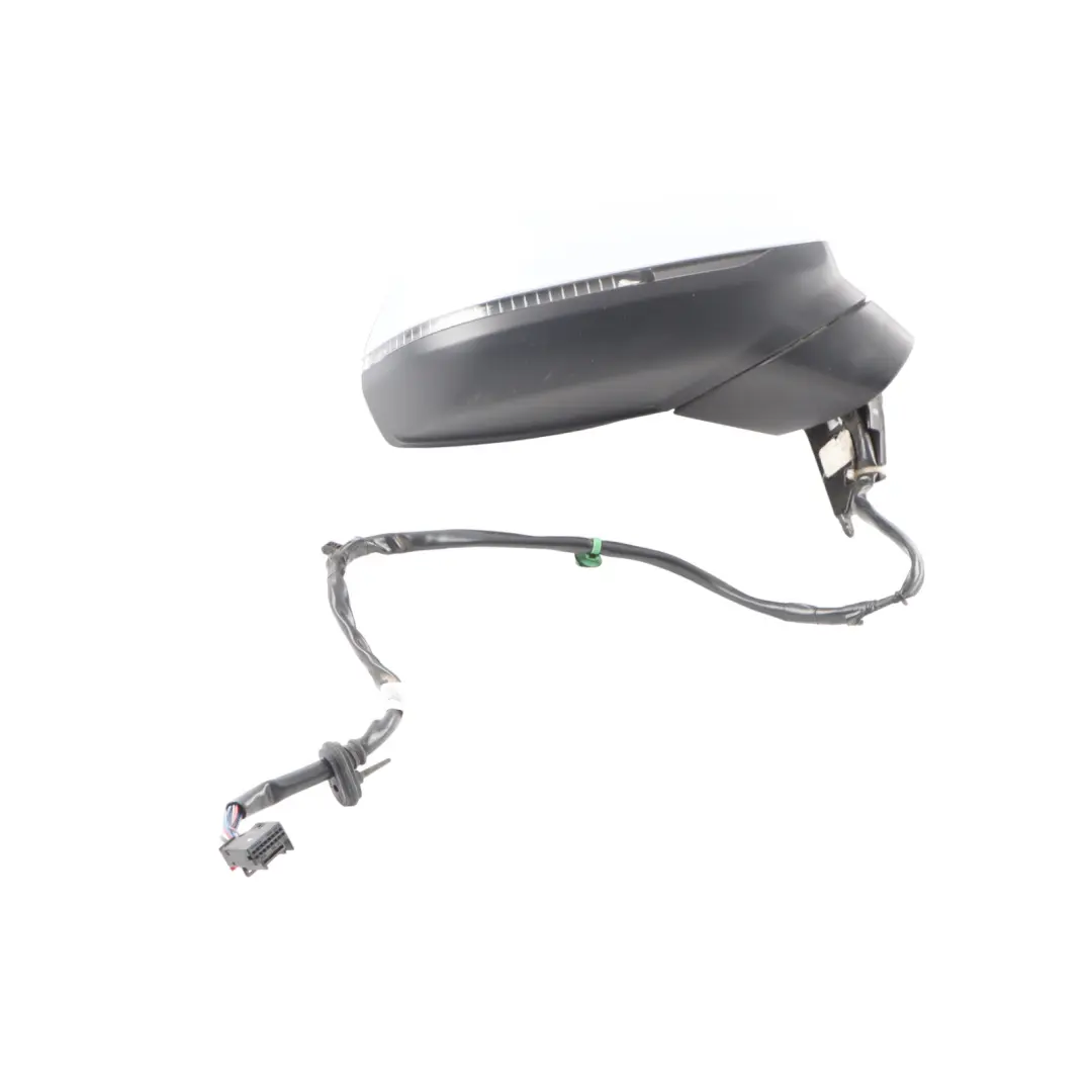 Audi SQ5 FY Front Mirror Wing Door Electric Right O/S Aluminium - SKU RHD-80C857410E-ALU - Part number 80C857410E