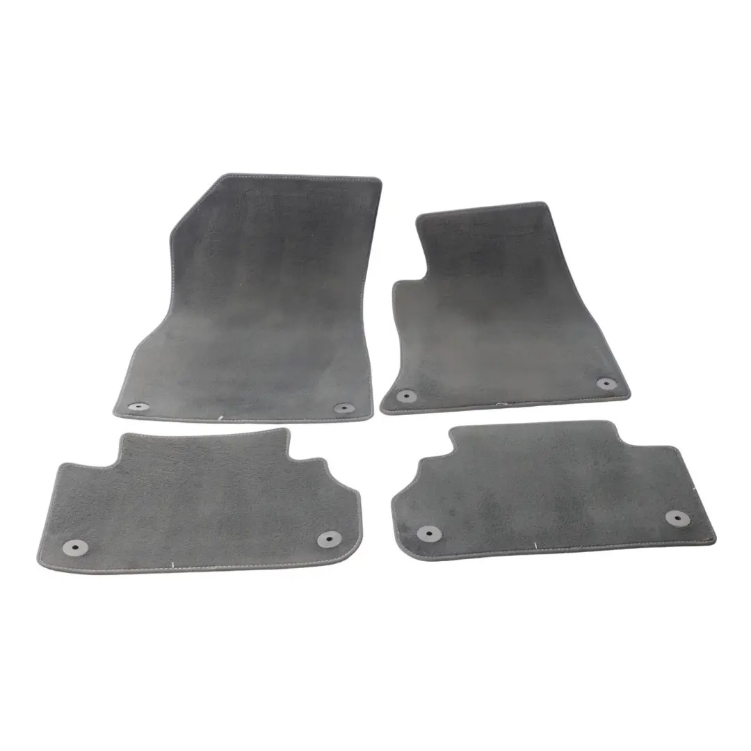 Carpet Floor Mats Velour Black Set to Audi Q5 SQ5 FY with Part number 80C863691 Audi Q5 SQ5 FY Carpet Floor Mats Velour Black Set - SKU RHD-80C863691 - Part number 80C863691