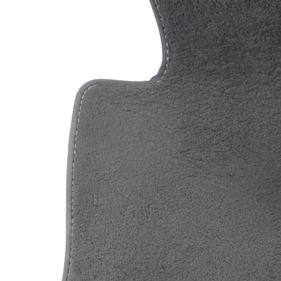 Audi Q5 SQ5 FY Carpet Floor Mats Velour Black Set - SKU RHD-80C863691 - Part number 80C863691