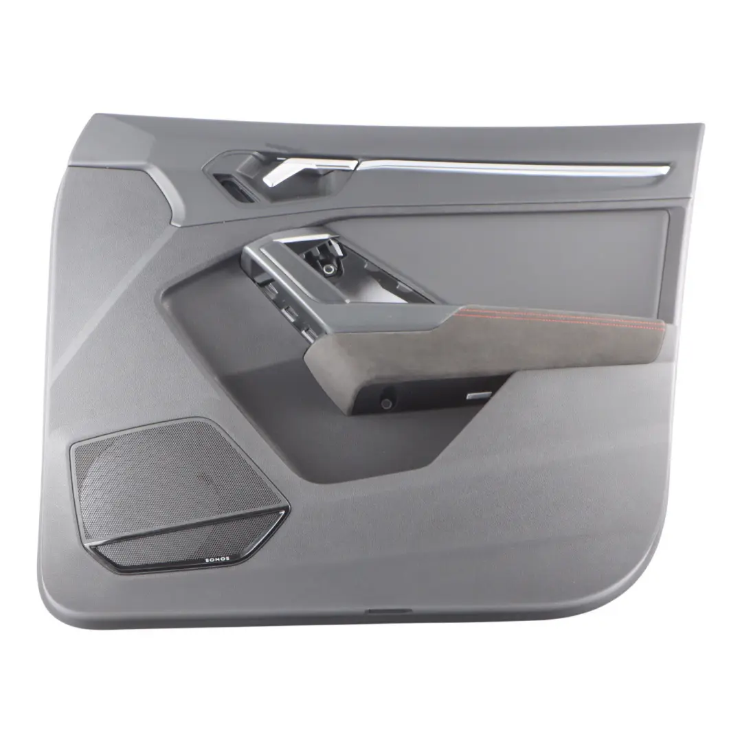 RSQ3 F3 Sportback Door Card Panel Front Right O/S Black Alcantara Soul to Audi with Part number 83B867104EF Audi RSQ3 F3 Sportback Door Card Panel Front Right O/S Black Alcantara Soul - SKU RHD-83B867104EF - Part number 83B867104EF
