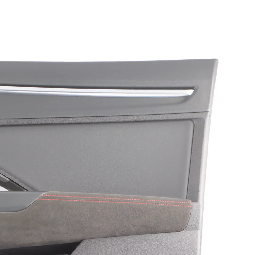 RSQ3 F3 Sportback Door Card Panel Front Right O/S Black Alcantara Soul to Audi with Part number 83B867104EF Audi RSQ3 F3 Sportback Door Card Panel Front Right O/S Black Alcantara Soul - SKU RHD-83B867104EF - Part number 83B867104EF
