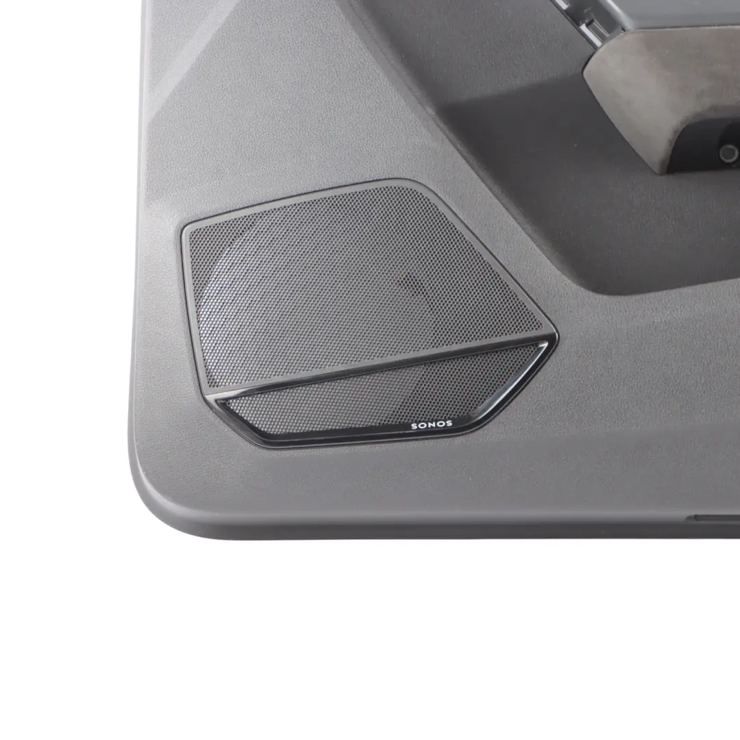 RSQ3 F3 Sportback Door Card Panel Front Right O/S Black Alcantara Soul to Audi with Part number 83B867104EF Audi RSQ3 F3 Sportback Door Card Panel Front Right O/S Black Alcantara Soul - SKU RHD-83B867104EF - Part number 83B867104EF