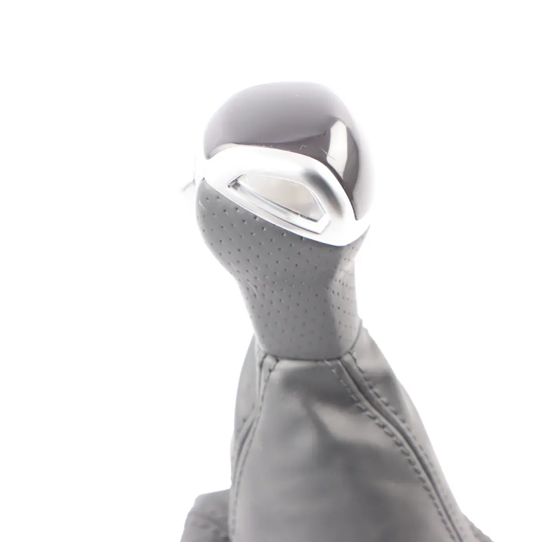 Stick Selector Lever Knob Leather Automatic Gearbox to Audi Q3 F3 Gear with Part number 83C713139F Audi Q3 F3 Gear Stick Selector Lever Knob Leather Automatic Gearbox - SKU RHD-83C713139F - Part number 83C713139F