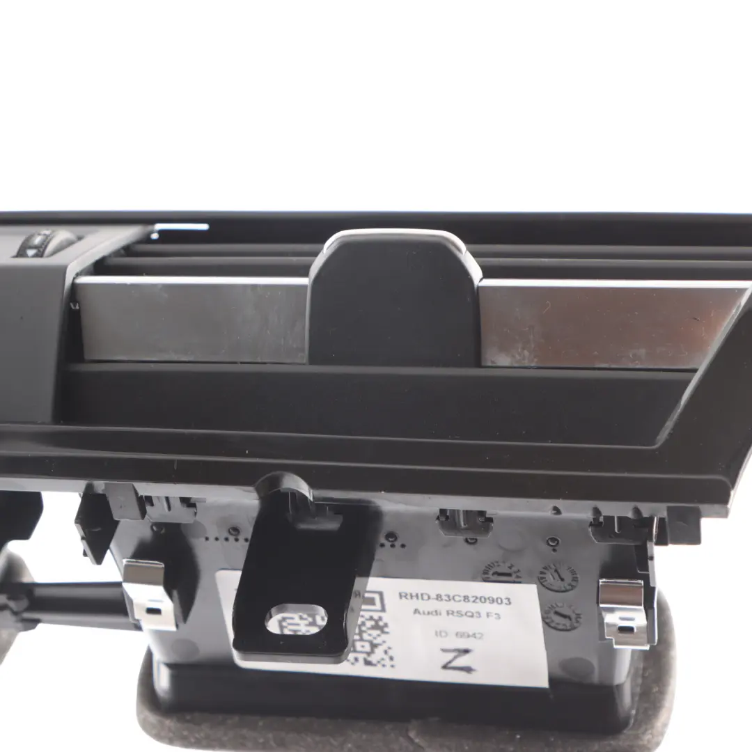 Vent Audi Q3 S3 F3 Fresh Air Grille Center Dash Dashboard Panel to Air with Part number 83C820903 Air Vent Audi Q3 S3 F3 Fresh Air Grille Center Dash Dashboard Panel - SKU RHD-83C820903 - Part number 83C820903