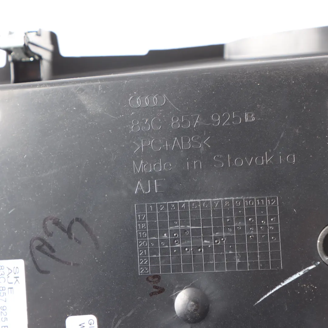 SQ3 RSQ3 F3 Ashtray Centre Console Insert Storage to Audi Q3 with Part number 83C857925B Audi Q3 SQ3 RSQ3 F3 Ashtray Centre Console Insert Storage - SKU RHD-83C857925B - Part number 83C857925B