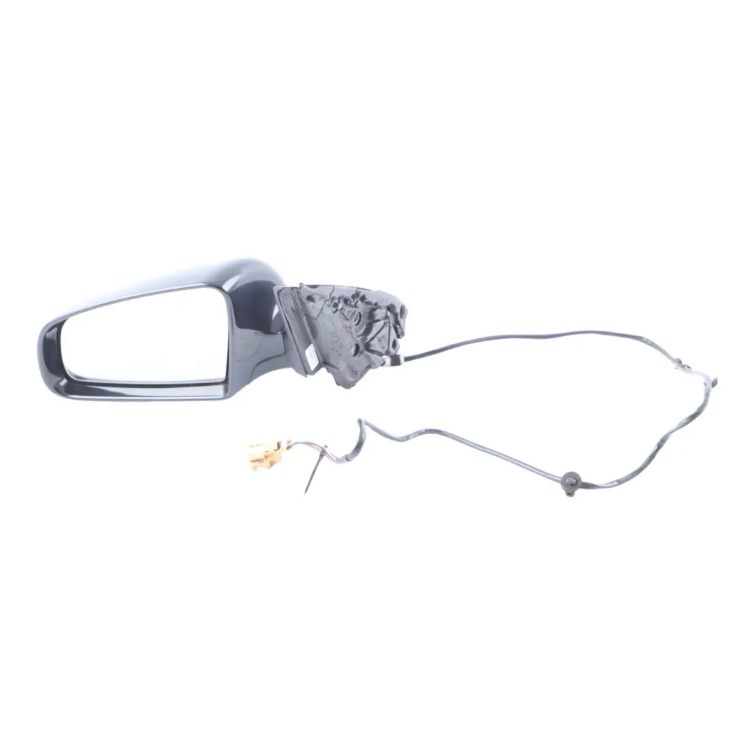 Audi A4 B7 Door Wing Mirror Left N/S Outside Phantom Black Z9Y - SKU RHD-8E2858531AA-PHB - Part number 8E2858531AA