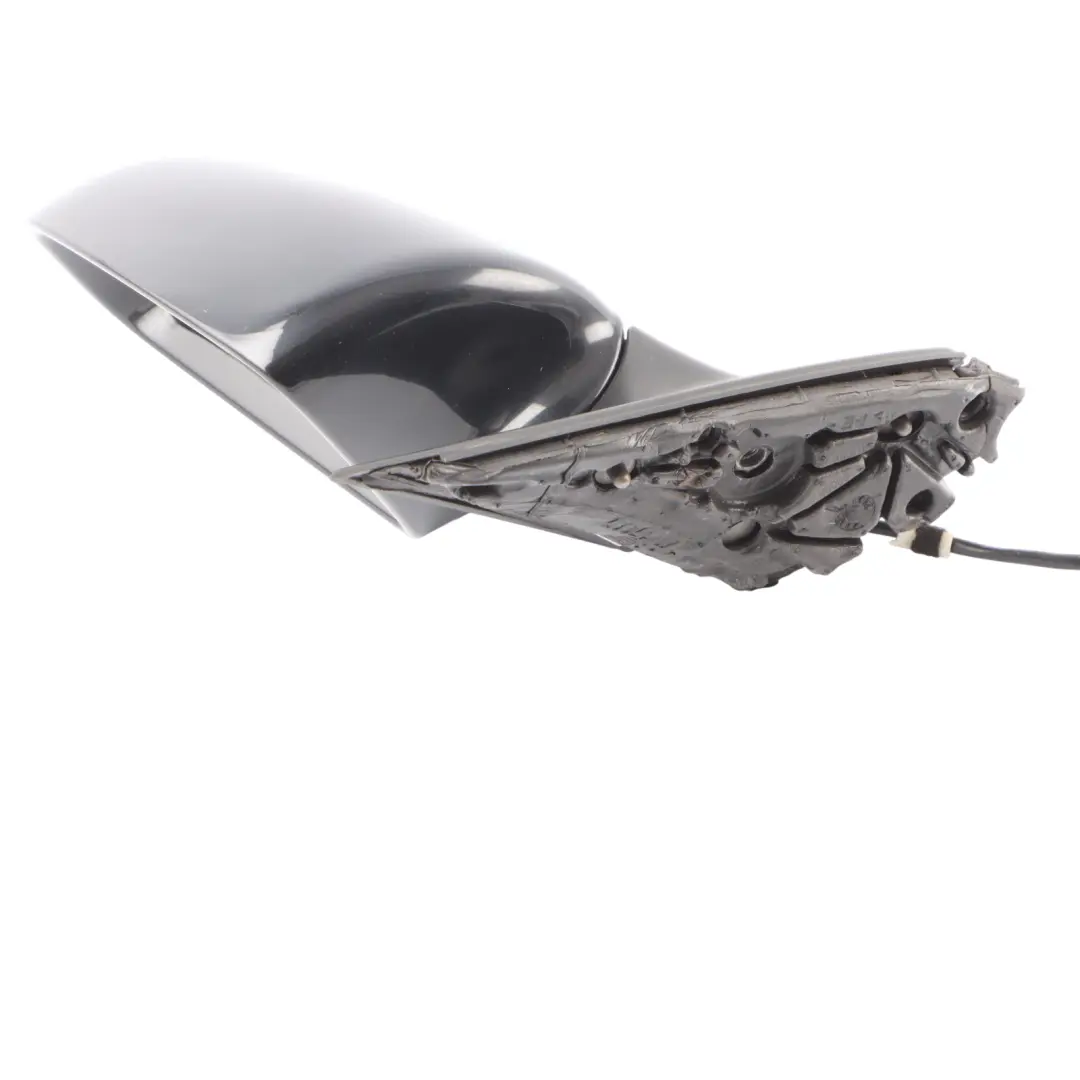 Audi A4 B7 Door Wing Mirror Left N/S Outside Phantom Black Z9Y - SKU RHD-8E2858531AA-PHB - Part number 8E2858531AA