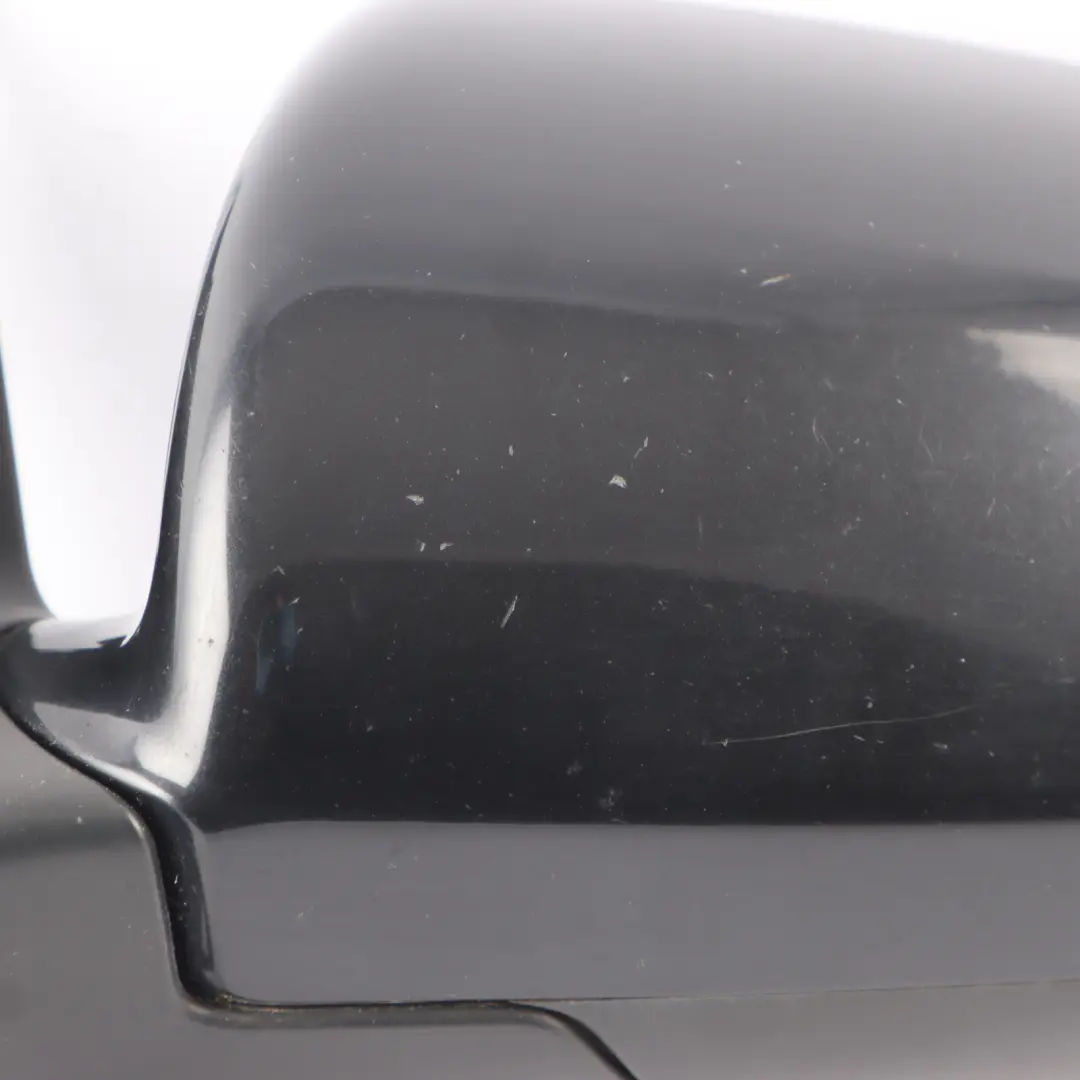 Audi A4 B7 Door Wing Mirror Left N/S Outside Phantom Black Z9Y - SKU RHD-8E2858531AA-PHB - Part number 8E2858531AA