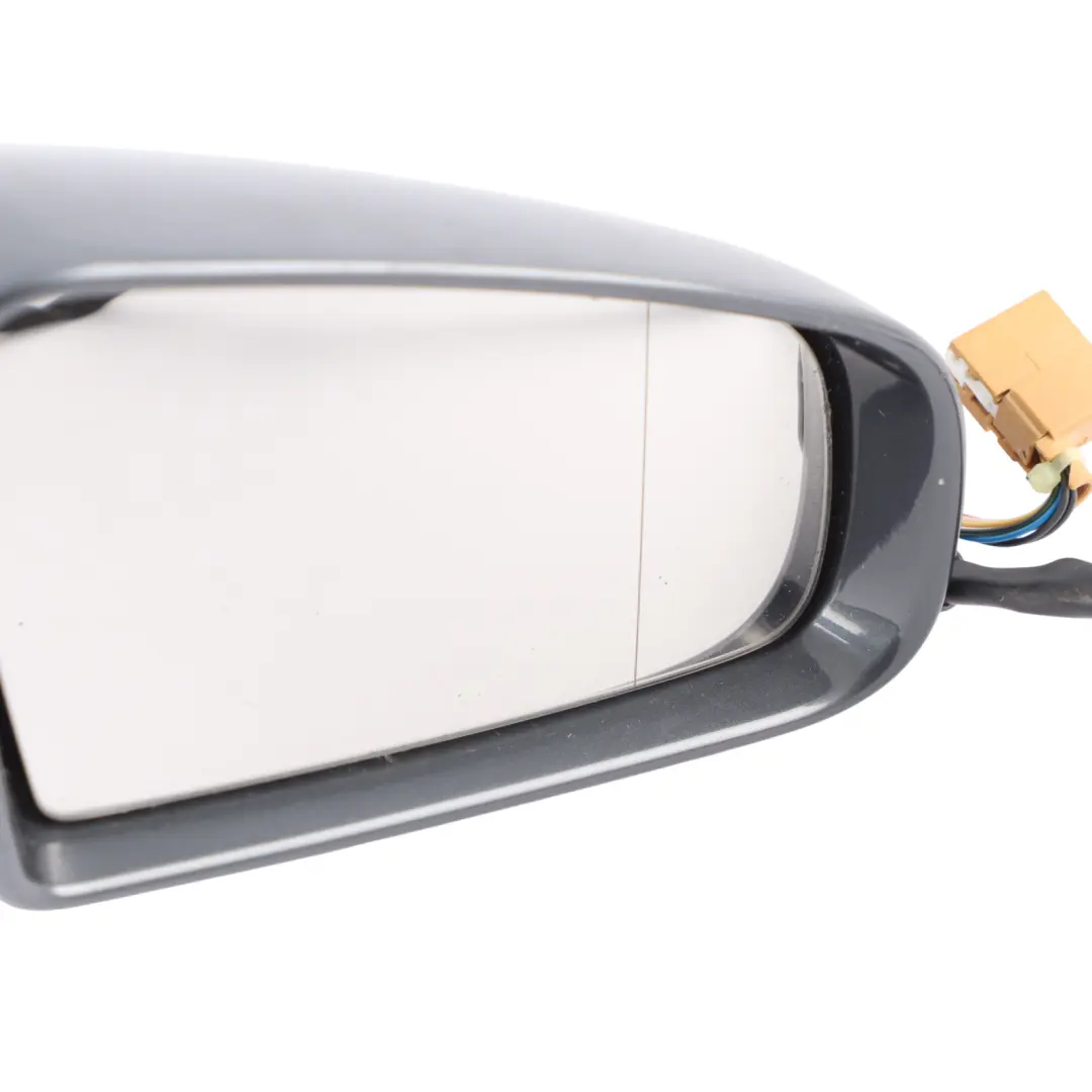 Audi A4 B7 Electric Wing Mirror Door Right O/S Dolphin Grey X7Z - SKU RHD-8E2858532AC-DGM - Part number 8E2858532AC