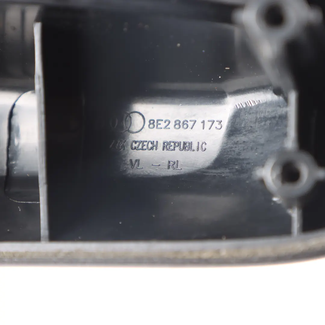 Front Door Card Armrest Handle Pull Soul Black Left N/S to Audi A4 B7 with Part number 8E2867173 Audi A4 B7 Front Door Card Armrest Handle Pull Soul Black Left N/S - SKU RHD-8E2867173 - Part number 8E2867173