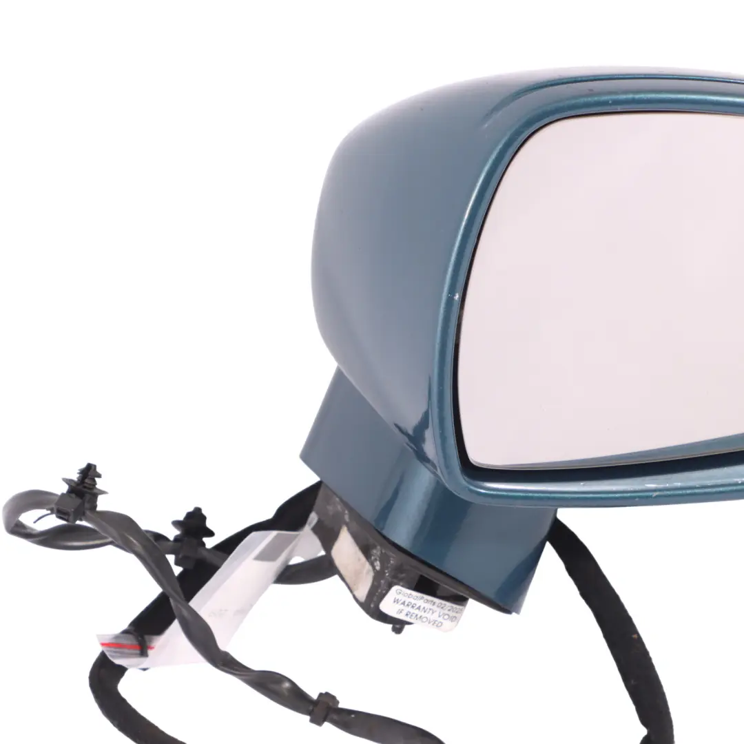 Door Wing Mirror Right O/S Petrol Blue Pearl - X5Z to Audi TT 8J Coupe with Part number 8J0857502A Audi TT 8J Coupe Door Wing Mirror Right O/S Petrol Blue Pearl - X5Z - SKU RHD-8J0857502A-PEB - Part number 8J0857502A