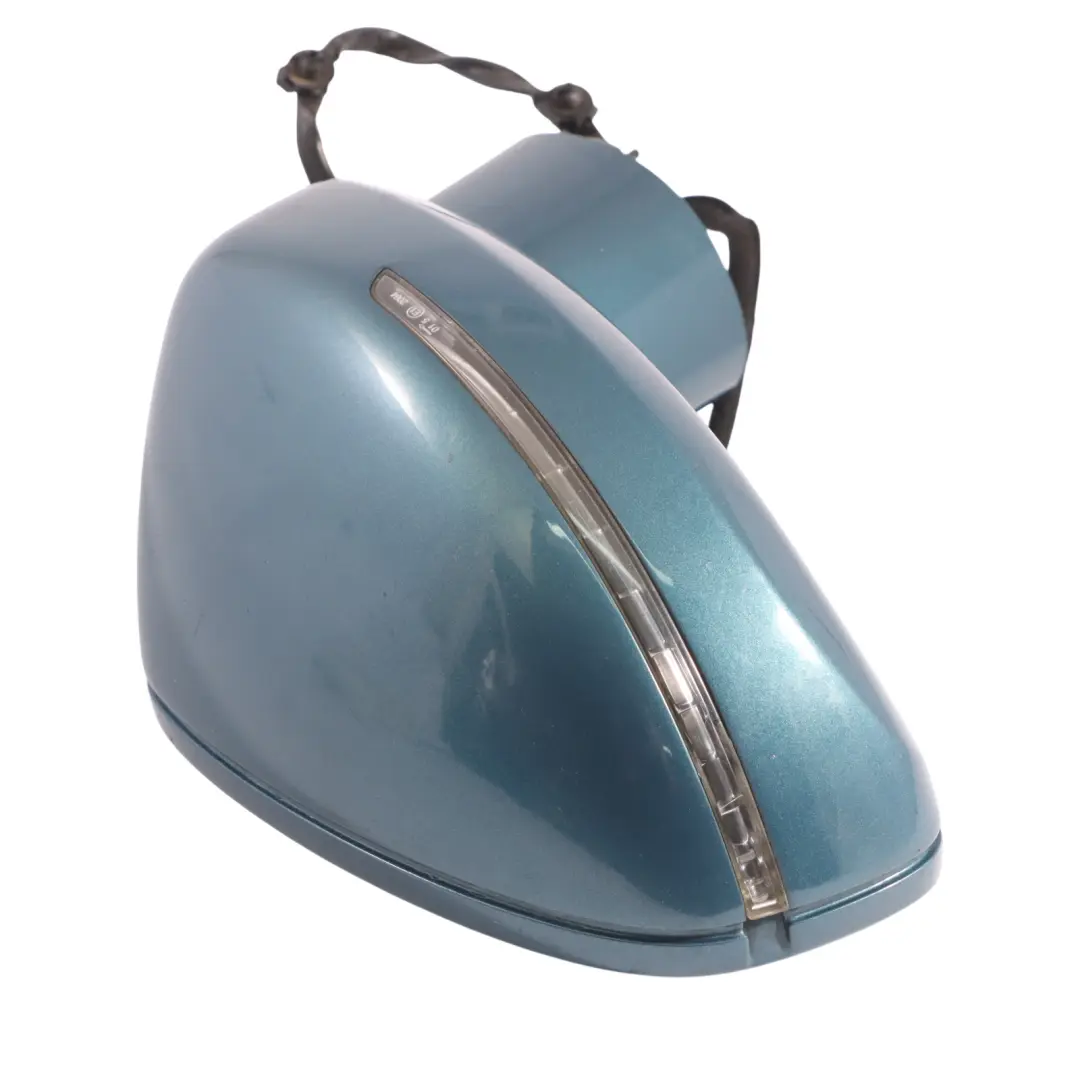 Door Wing Mirror Right O/S Petrol Blue Pearl - X5Z to Audi TT 8J Coupe with Part number 8J0857502A Audi TT 8J Coupe Door Wing Mirror Right O/S Petrol Blue Pearl - X5Z - SKU RHD-8J0857502A-PEB - Part number 8J0857502A
