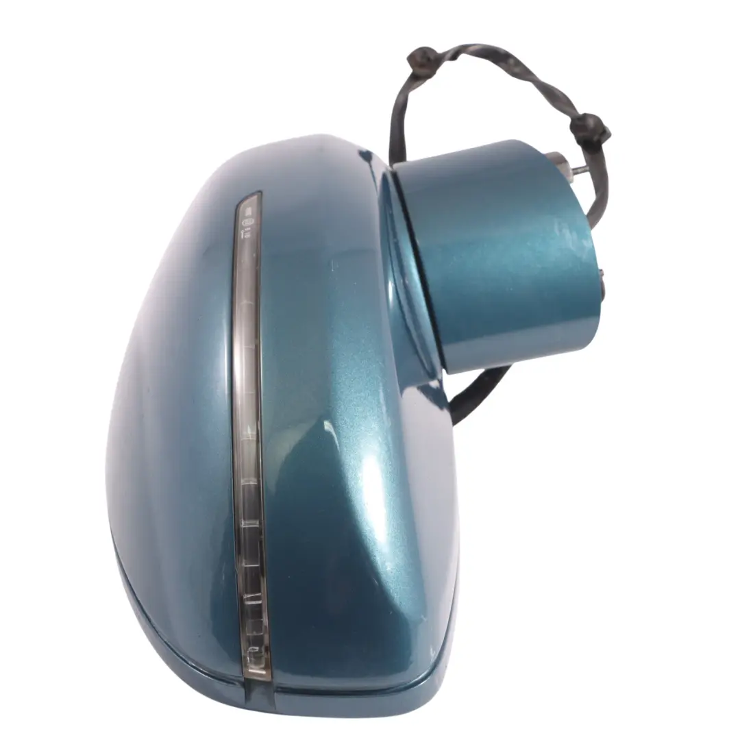 Door Wing Mirror Right O/S Petrol Blue Pearl - X5Z to Audi TT 8J Coupe with Part number 8J0857502A Audi TT 8J Coupe Door Wing Mirror Right O/S Petrol Blue Pearl - X5Z - SKU RHD-8J0857502A-PEB - Part number 8J0857502A