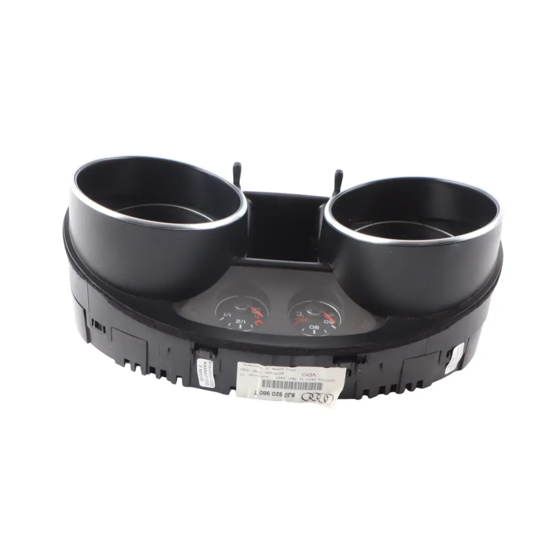 Audi TT 8J Petrol Instrument Cluster Speedo Meter Clocks Automatic - SKU RHD-8J0920980T - Part number 8J0920980T