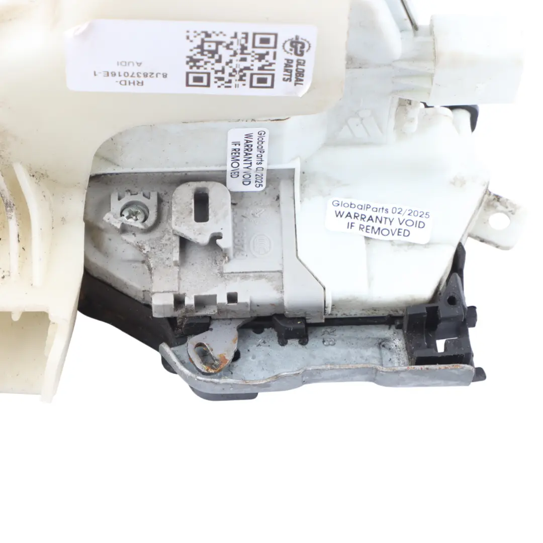 Front Door Lock Right O/S Latch Catch Actuator Mechanism to Audi A5 8T with Part number 8J2837016E Audi A5 8T Front Door Lock Right O/S Latch Catch Actuator Mechanism - SKU RHD-8J2837016E-1 - Part number 8J2837016E