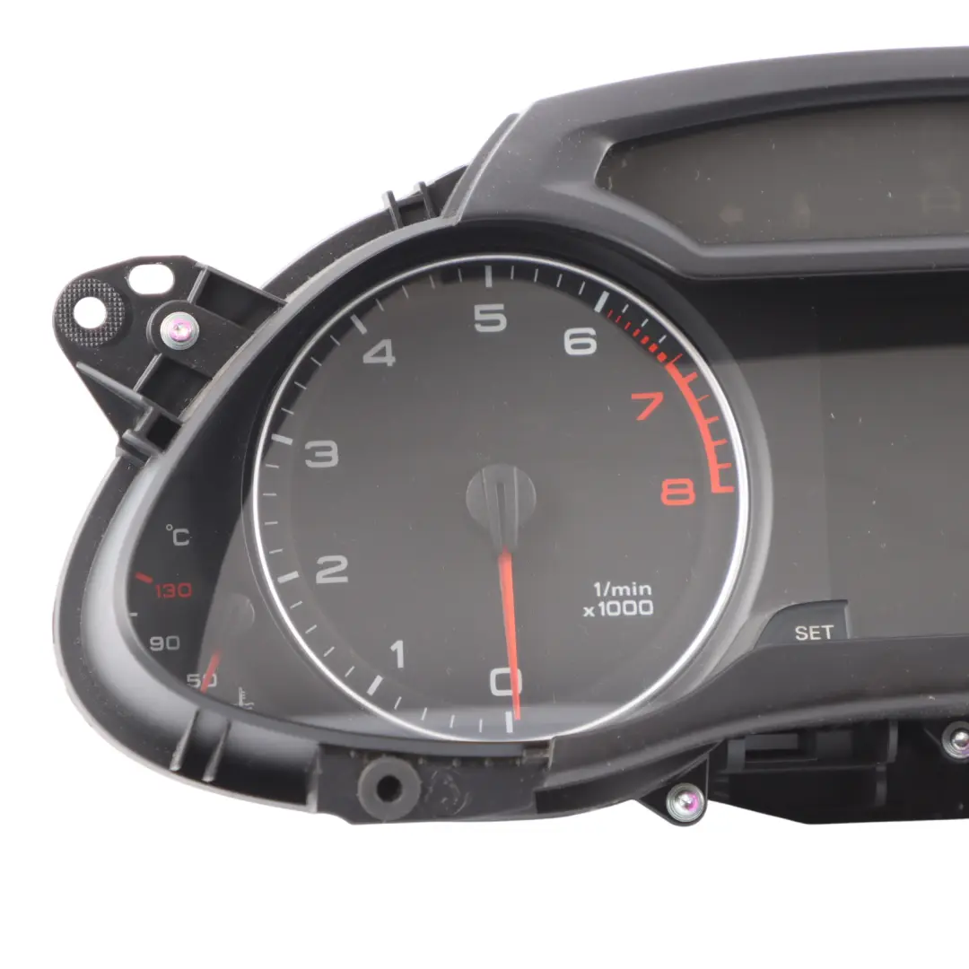 Instrument Cluster Speedometer Clocks Manual to Audi A4 B8 Petrol with Part number 8K0920980X Audi A4 B8 Petrol Instrument Cluster Speedometer Clocks Manual - SKU RHD-8K0920980X - Part number 8K0920980X