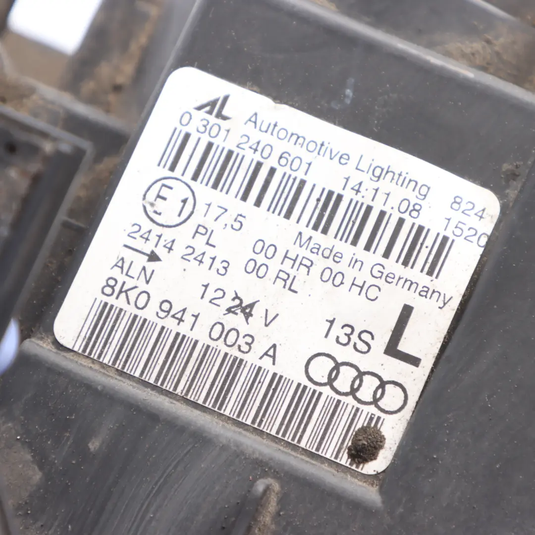 Front Headlight Headlamp Lamp Light Front Left N/S to Audi A4 B8 with Part number 8K0941029A Audi A4 B8 Front Headlight Headlamp Lamp Light Front Left N/S - SKU RHD-8K0941029A - Part number 8K0941029A