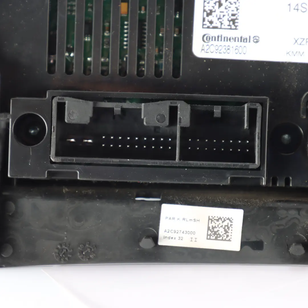 Dashboard Center Heater A/C Climate Control Switch Panel to Audi A5 8T with Part number 8K2820043BB Audi A5 8T Dashboard Center Heater A/C Climate Control Switch Panel - SKU RHD-8K2820043BB - Part number 8K2820043BB