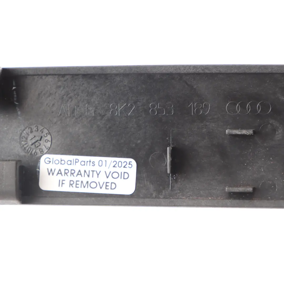 Dashboard Interior Decor Trim Strip Cover Front Left N/S to Audi A4 B8 with Part number 8K2853189 Audi A4 B8 Dashboard Interior Decor Trim Strip Cover Front Left N/S - SKU RHD-8K2853189 - Part number 8K2853189