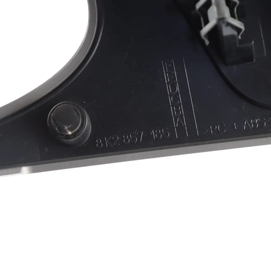 Dashboard Surround Screen Display Trim Cover Panel to Audi A4 B8 with Part number 8K2857185F Audi A4 B8 Dashboard Surround Screen Display Trim Cover Panel - SKU RHD-8K2857185F - Part number 8K2857185F