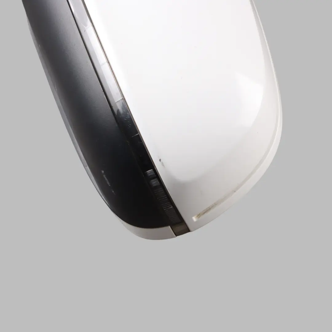 Audi A4 B8 Door Left N/S Mirror Wing Electric Ibis White Y9C - SKU RHD-8K2857409AF-IWH - Part number 8K2857409AF