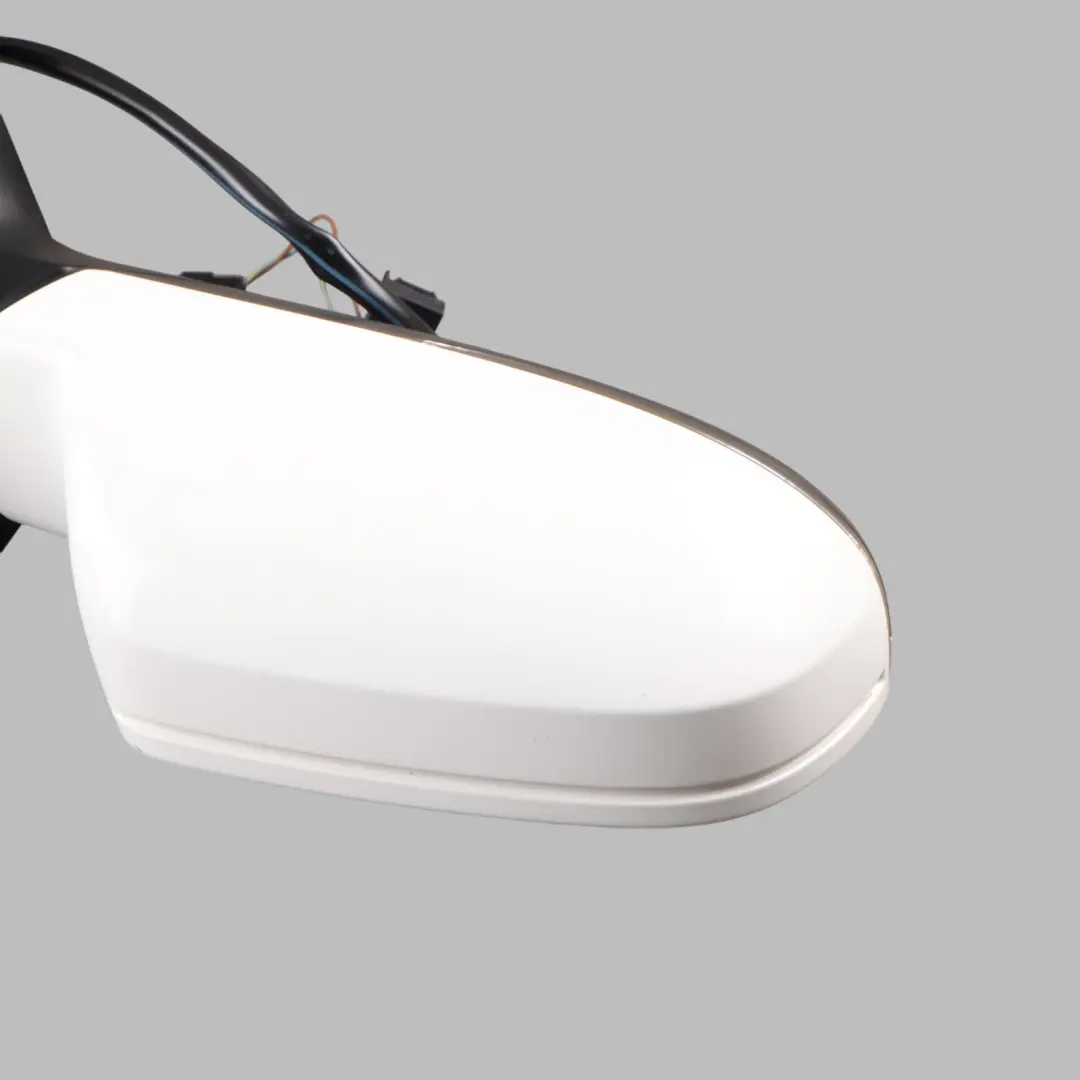 Audi A4 B8 Electric Mirror Wing Right O/S Door Ibis White - Y9C - SKU RHD-8K2857410AF-IWH - Part number 8K2857410AF