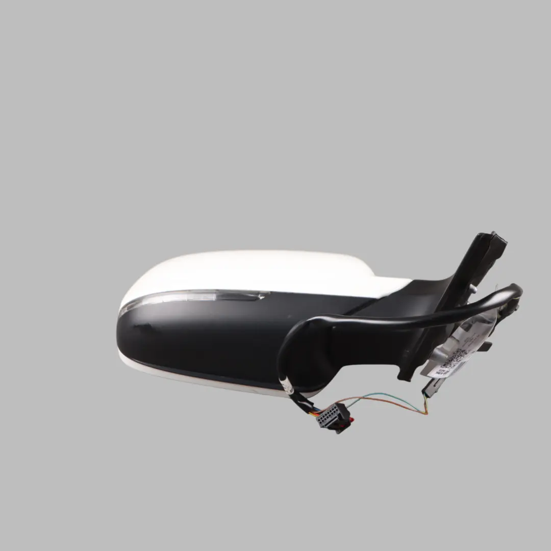 Audi A4 B8 Electric Mirror Wing Right O/S Door Ibis White - Y9C - SKU RHD-8K2857410AF-IWH - Part number 8K2857410AF