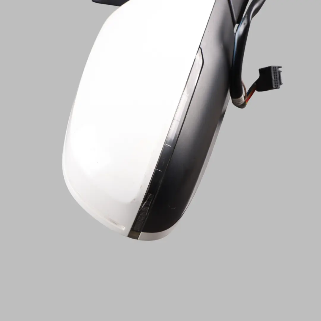 Audi A4 B8 Electric Mirror Wing Right O/S Door Ibis White - Y9C - SKU RHD-8K2857410AF-IWH - Part number 8K2857410AF